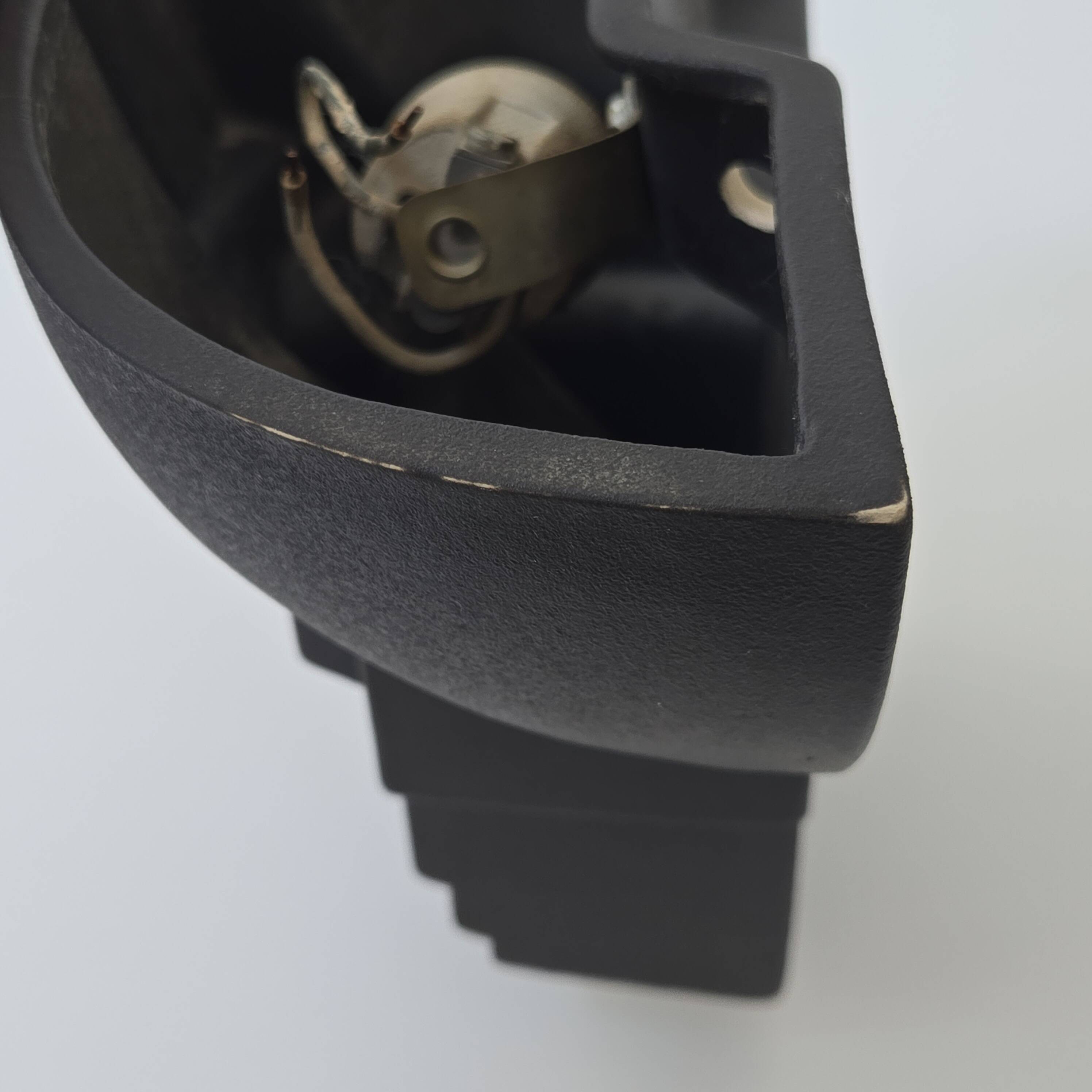 Vintage 1980s Inca pharaoh face ceramic wall lamp Saint-Clément 80s