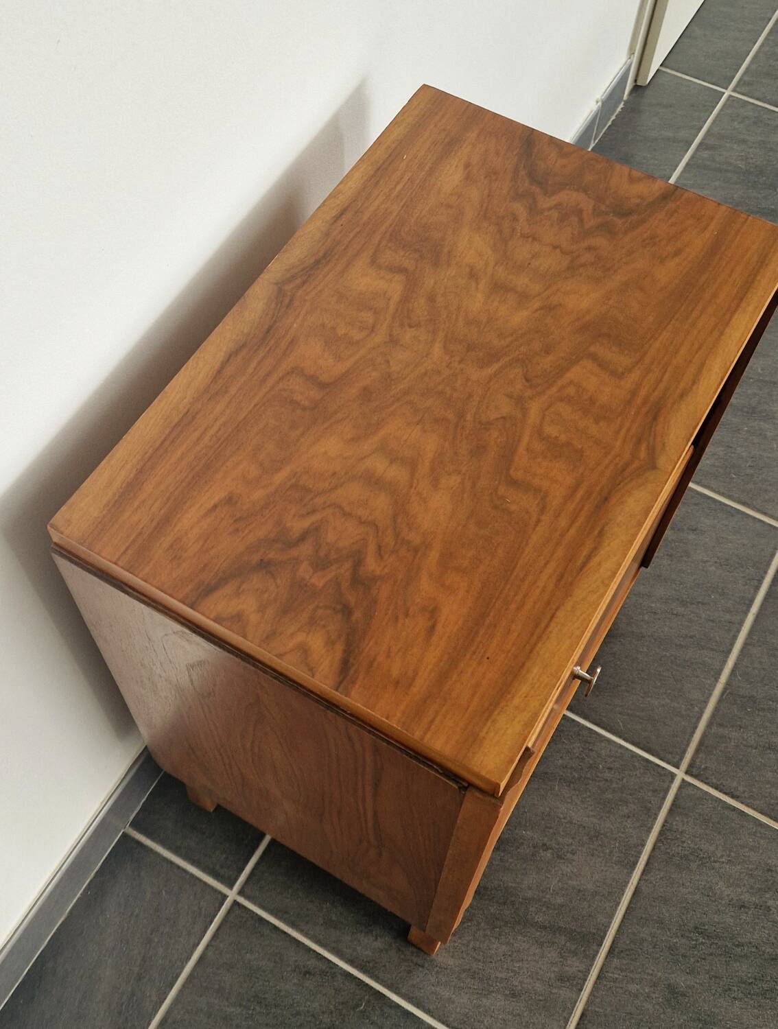 Art Deco low cabinet in rosewood