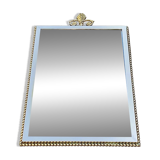 Antique Solid Brass Gilt Wall Mirror – 3.750 kg – Hollywood Regency