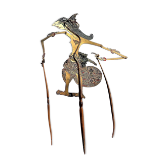 Shadow puppet bali 19 -th century indonesia