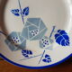 Service de table en faïence de Luneville bleu