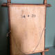 Large vintage bamboo mirror