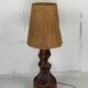 Lampe de table hollandaise brutaliste avec abat-jour en sisal, années 1960