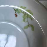 Limoges Christmas saucers