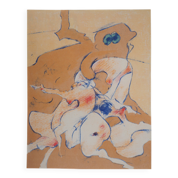 Dorothea tanning : les amants - lithographie originale