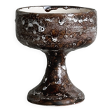 Ceramic footed cup