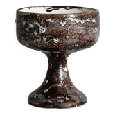 Coupe sur pied en céramique