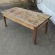 Table de ferme basse