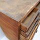 Industrial workshop furniture in pine with 10 drawers, circa 1940.