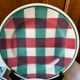 Serving dish round earth of iron earthenware of Givors