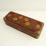 Metal box - floral motifs