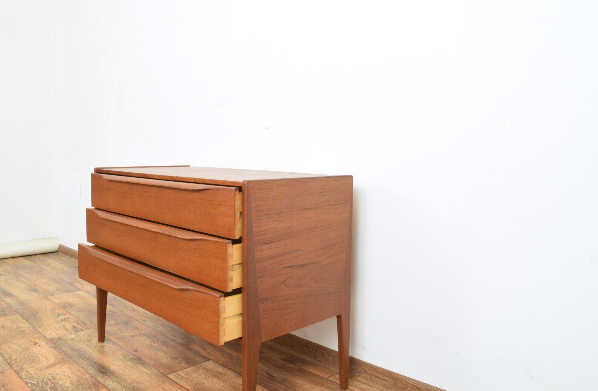 Danish Teak Chest of Drawers by Kai Kristiansen for Aksel Kjersgaard