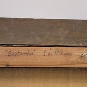 Oleo sobre lienzo “Setembre”, Francesc d’Assis Planas Doria, Escuela catalana, pp. s. XX - Catalonia,