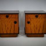 1940s Set of Bedside Tables , Czechoslovakia
