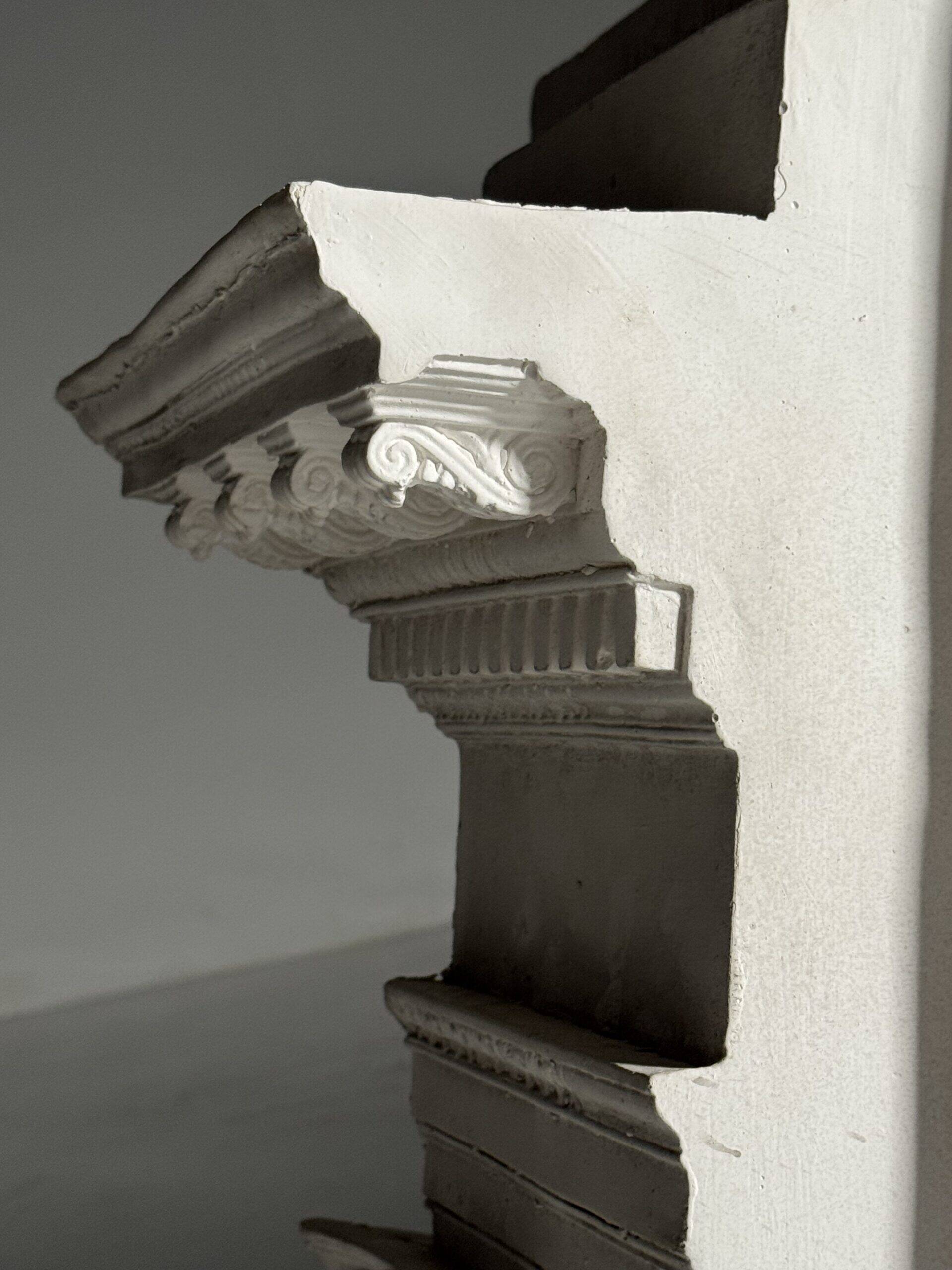 Ensemble de 4 ordres architecturaux décoration murale