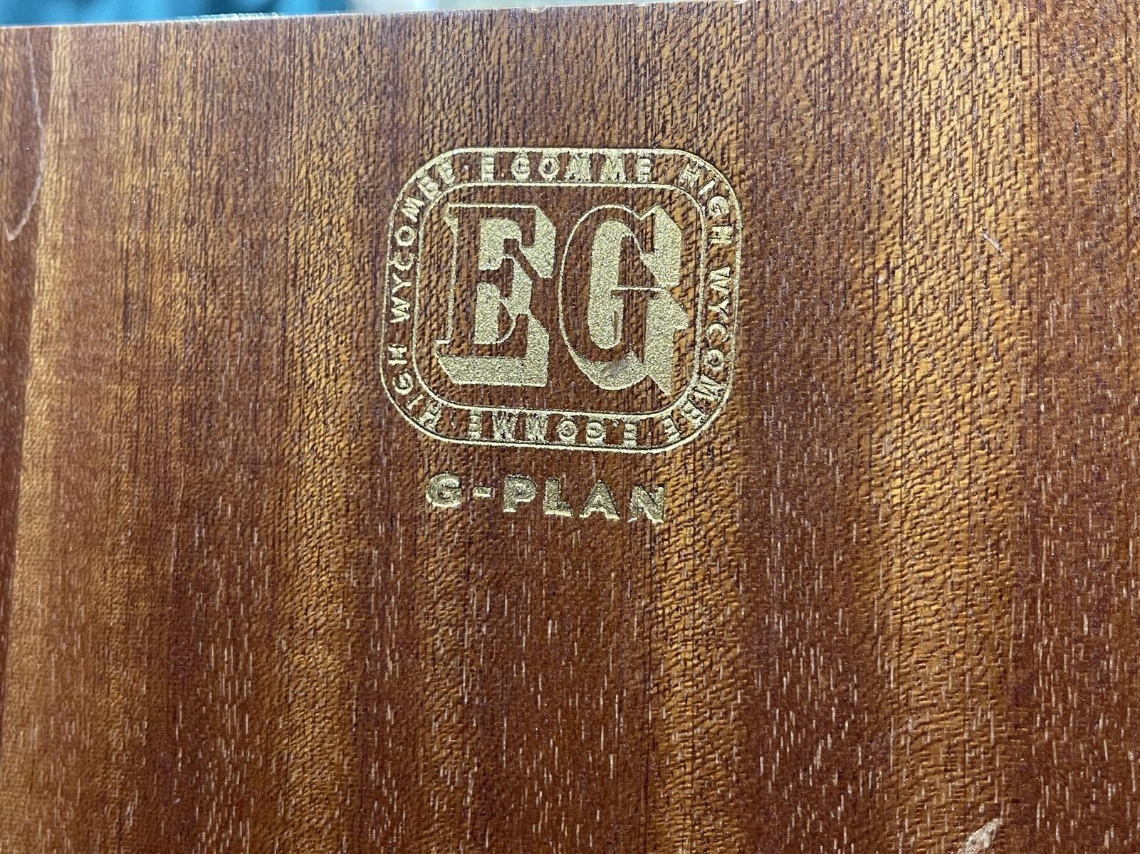 Gplan dressing cabinet in blond oak from the 1970s