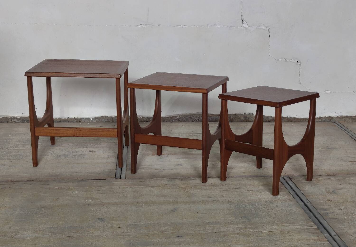 Vintage mid-century nesting tables