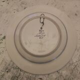 Delft plate with floral decoration