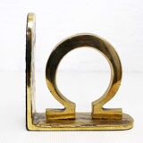 Bookends "Alpha Omega" brass