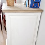 Bahut jam maker solid pine white