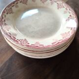 Set of 8 Hbcm ironstone plates