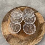 Dessous verre vintage cristal d’arques