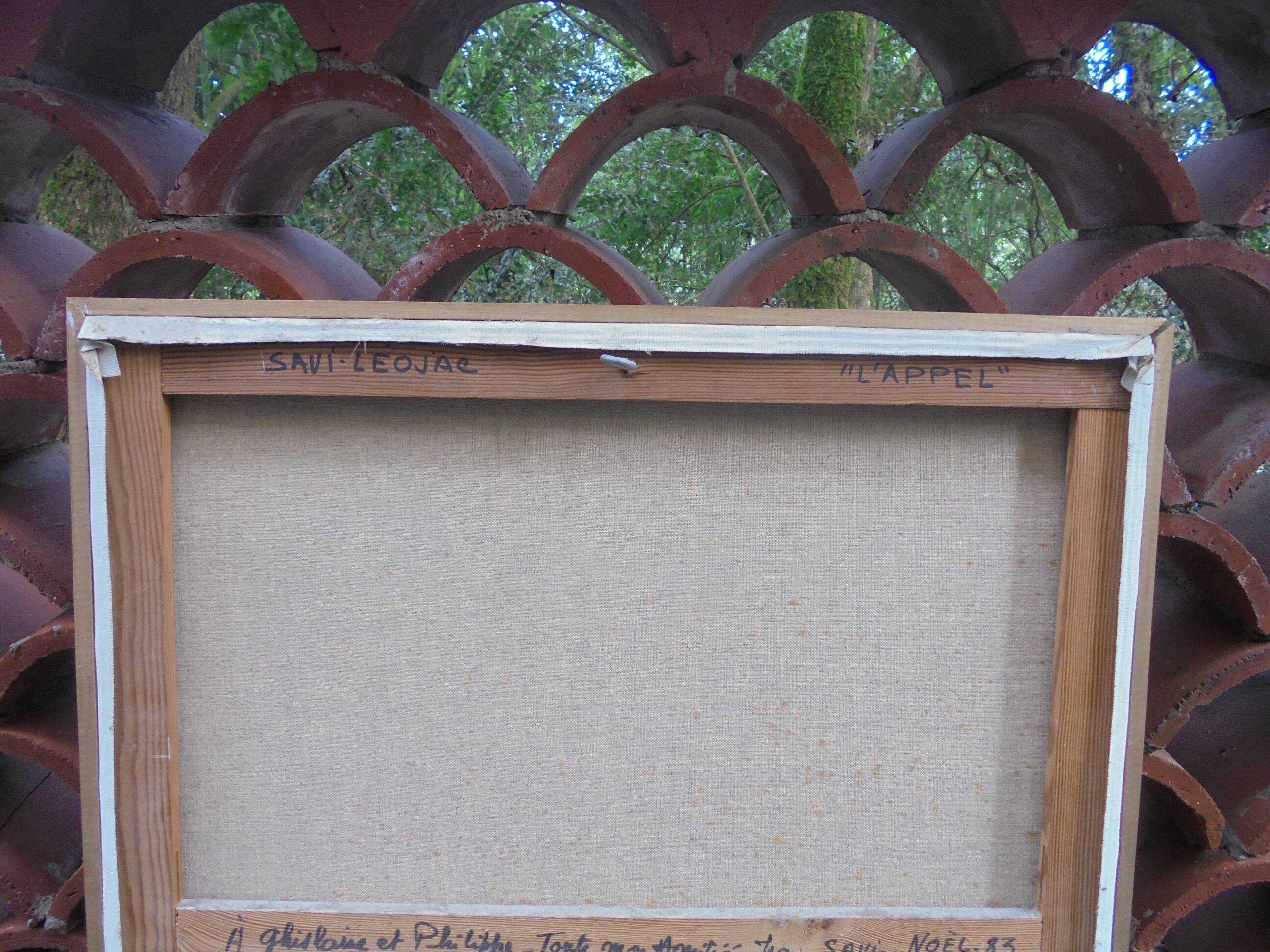 oil on canvas Jean Savi Leojac