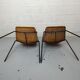 Paire de chaises Gian Franco Legler modèle Basket