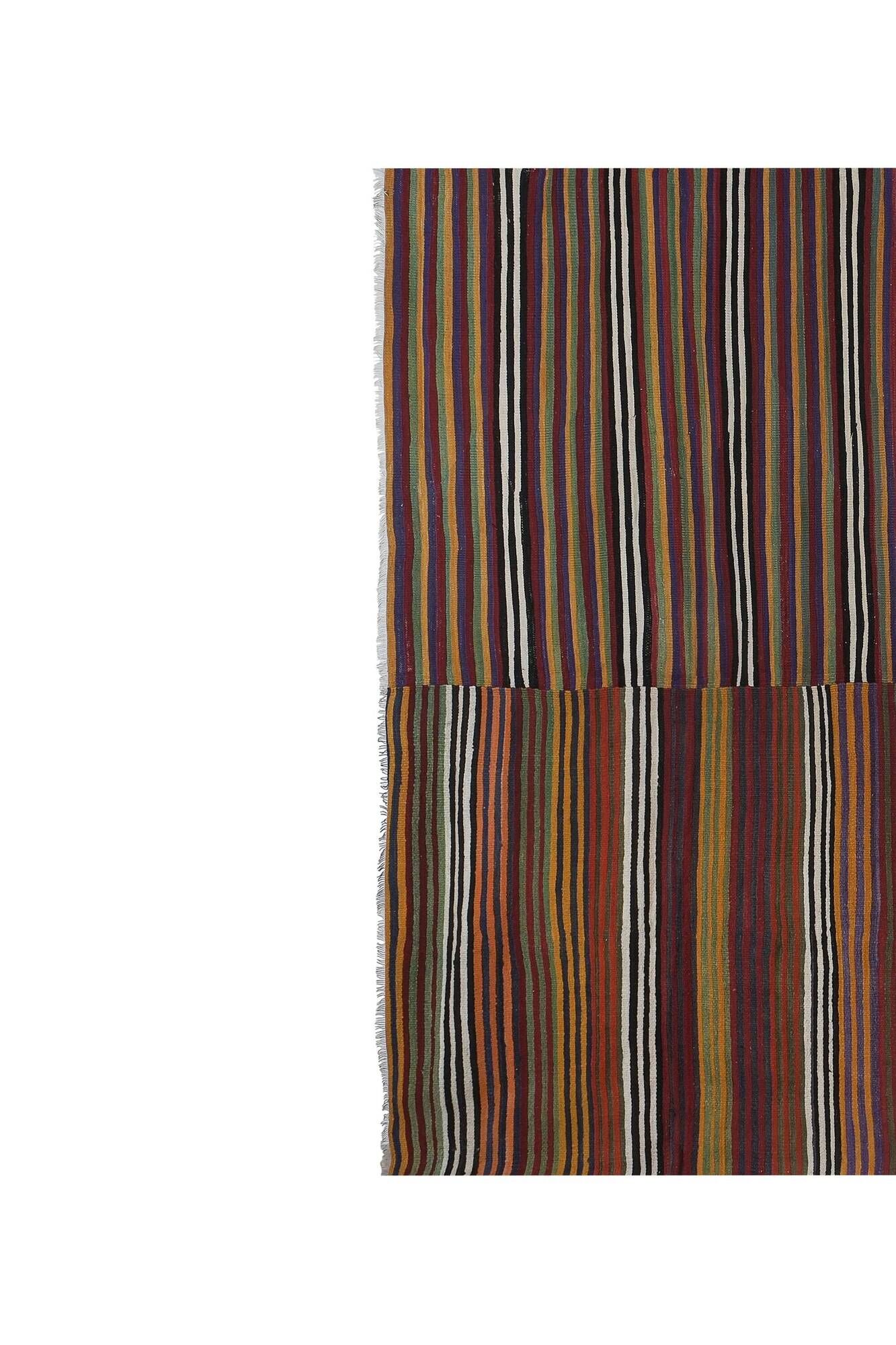 Tapis Kilim turc vintage tissé main