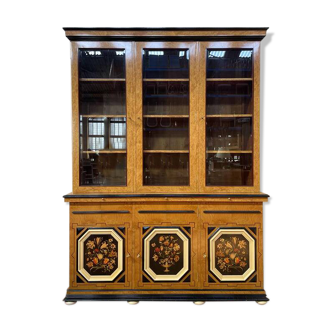 Two-part library in the Charles X style