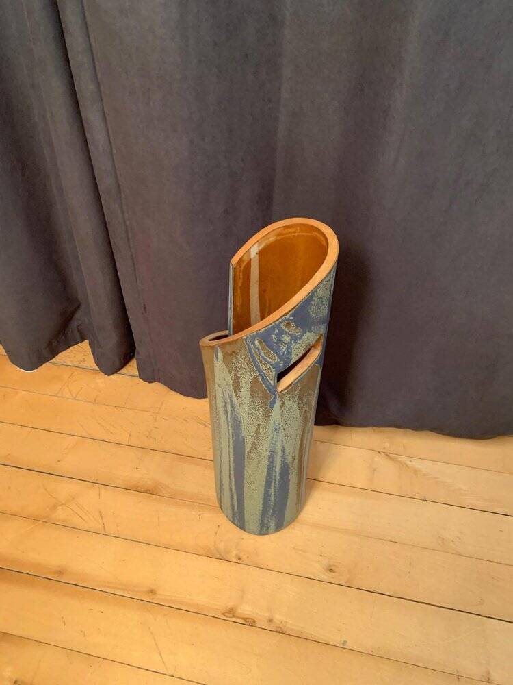 Large ceramic floor vase, 2000s