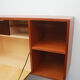 1960s floating wall secretary in teak