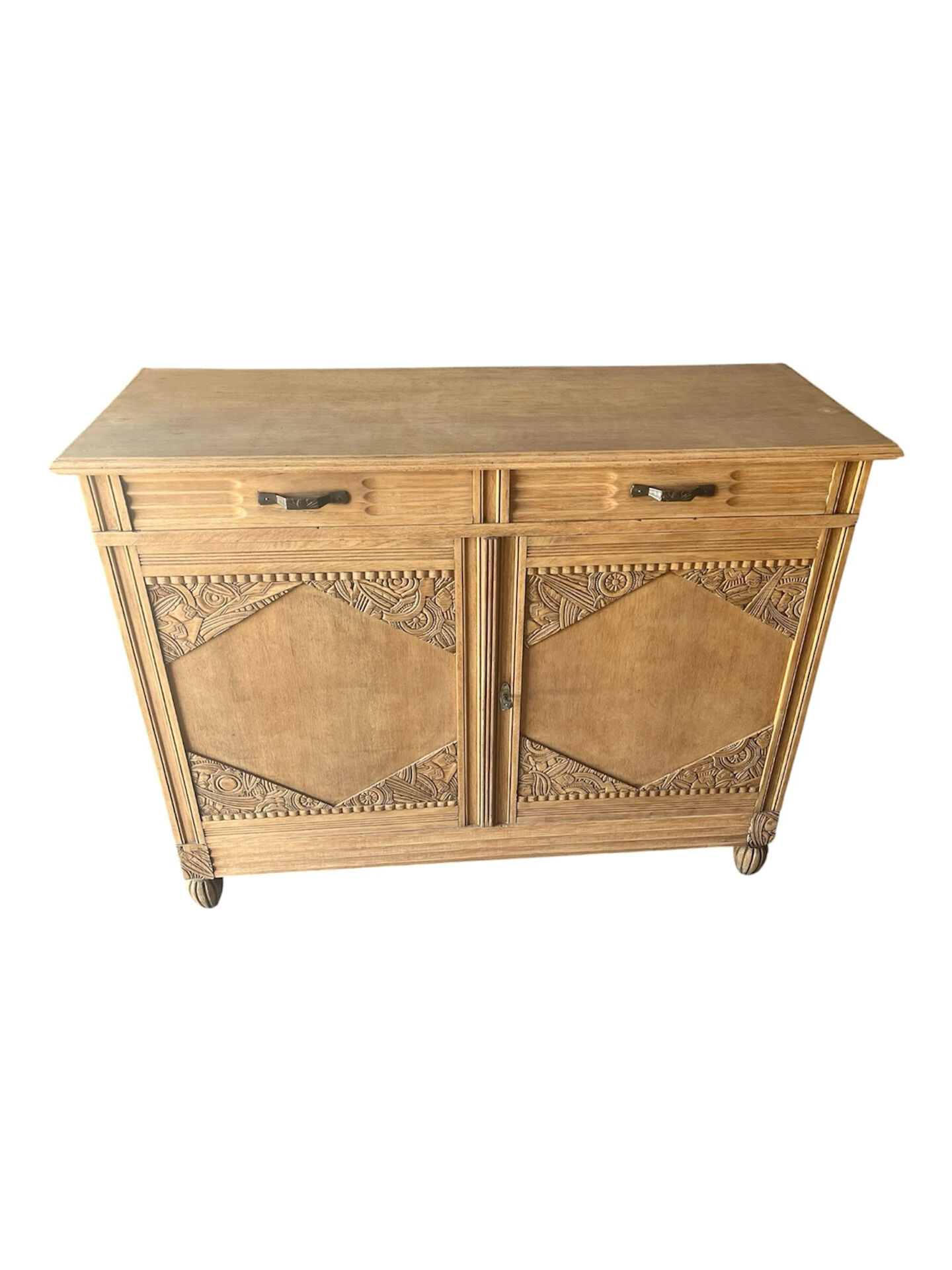 Buffet art déco deux corps 