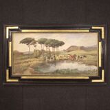 Signed landscape from the 20th century