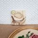 Old vintage Marbritex France marble ashtray