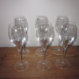 6 champagne flutes Taittinger