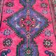 Moroccan handmade wool rug 215 cm x 120 cm