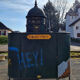 Public edicule made in sets for a former theater of Franche Comté