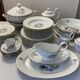 Limoges porcelain service paradise bird