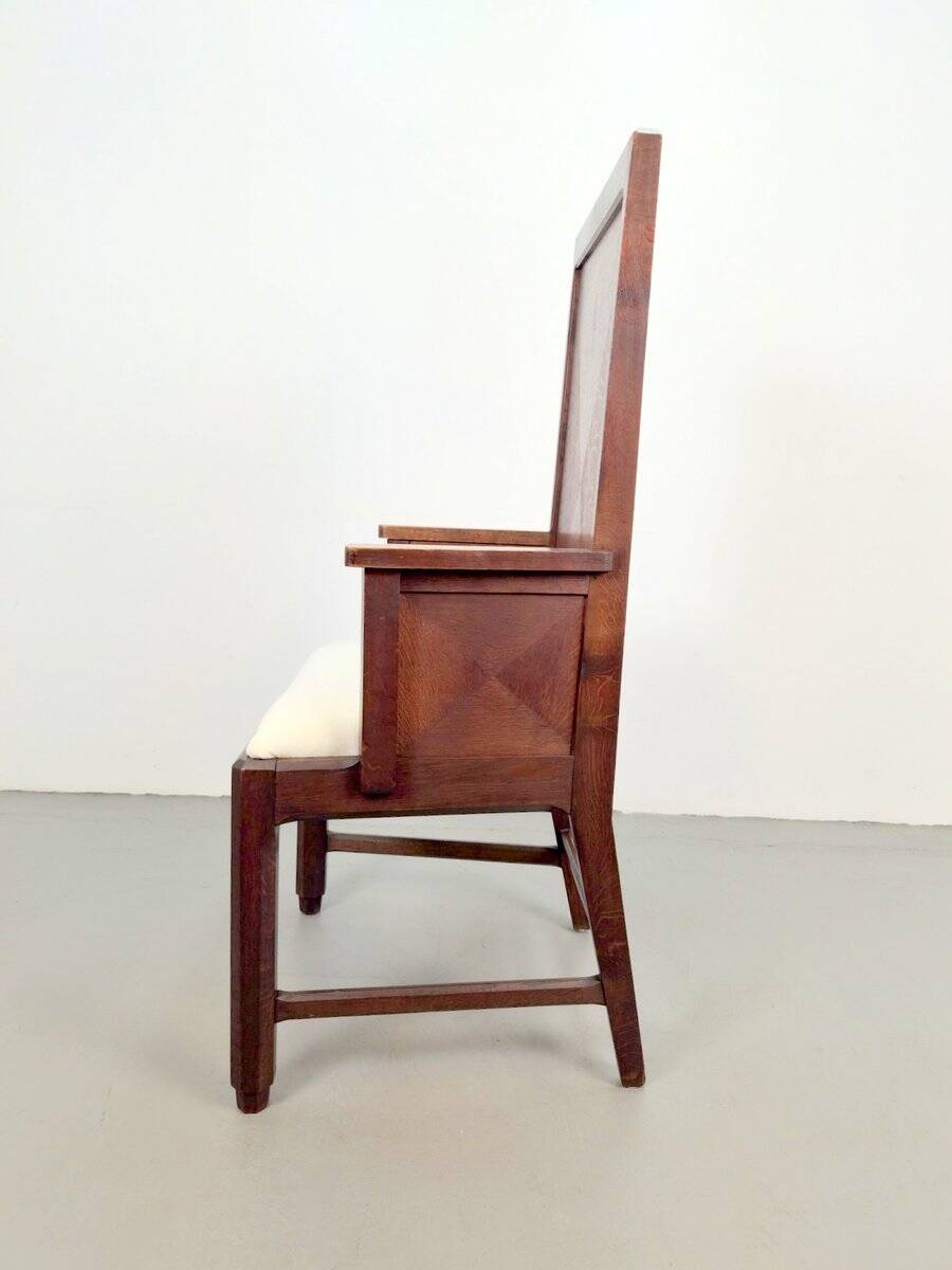 Dutch Art Deco Hague School Modernist Armchair, 1930s