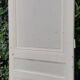 Communication door h221xl90cm old paneled, molded, interior