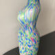 Large Murano Vase Woman Bust Vintage