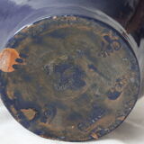 Pichet bleu vase en céramique cab céramique d'art de Bordeaux