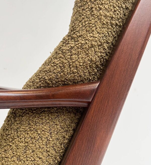 Fauteuil suédois rembourré par Engens Mobelfabrik, années 1970