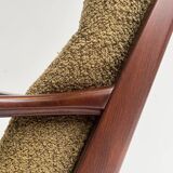 Re-upholstered Swedish arm chair bij Engens Mobelfabrik, 1970s