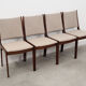 Set of four teak chairs by Johannes Andersen 1970
