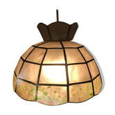 Hanging in mother-of-pearl and vintage brass