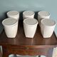 Lot de 6 tasses à thé en porcelaine Guy Degrenne