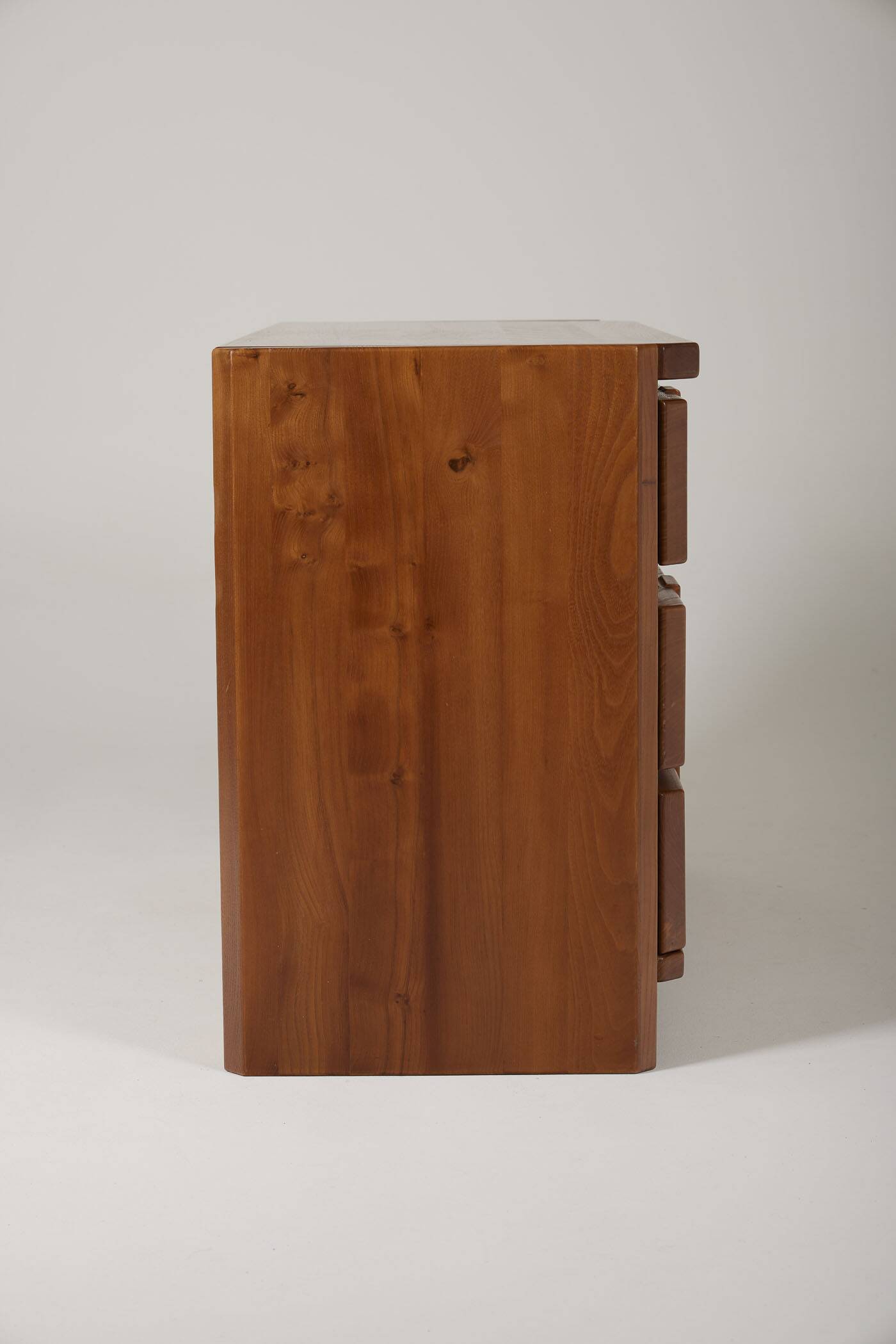 Commode en bois d'orme Luigi Gorgoni