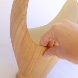 Vase earthenware imitation wood of Grandjean Jourdan